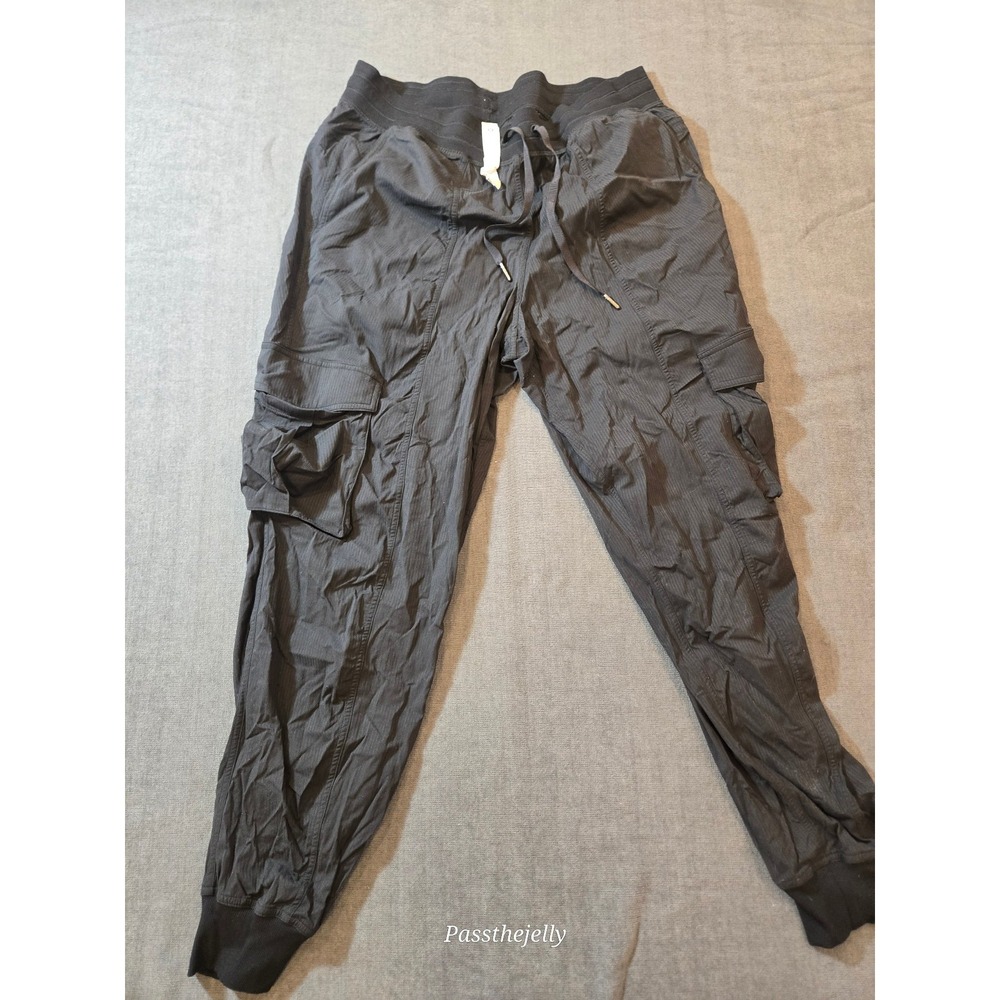 Lululemon Dance Studio Relaxed-Fit Mid-Rise Cargo Jogger Black Large W5GICS